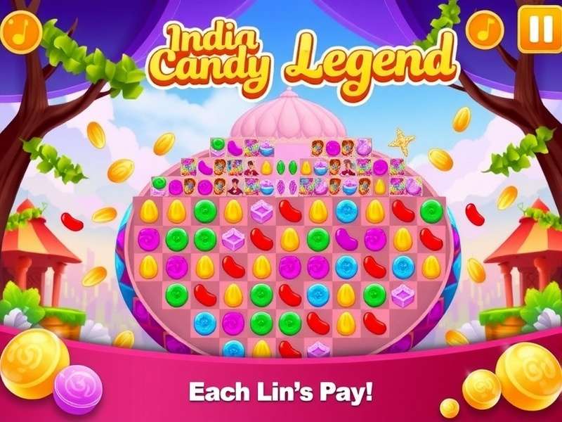 India Candy Legend Game Screenshot